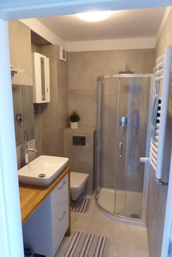 Dziwnowek Lesne Tarasy Blue Apartment ภายนอก รูปภาพ