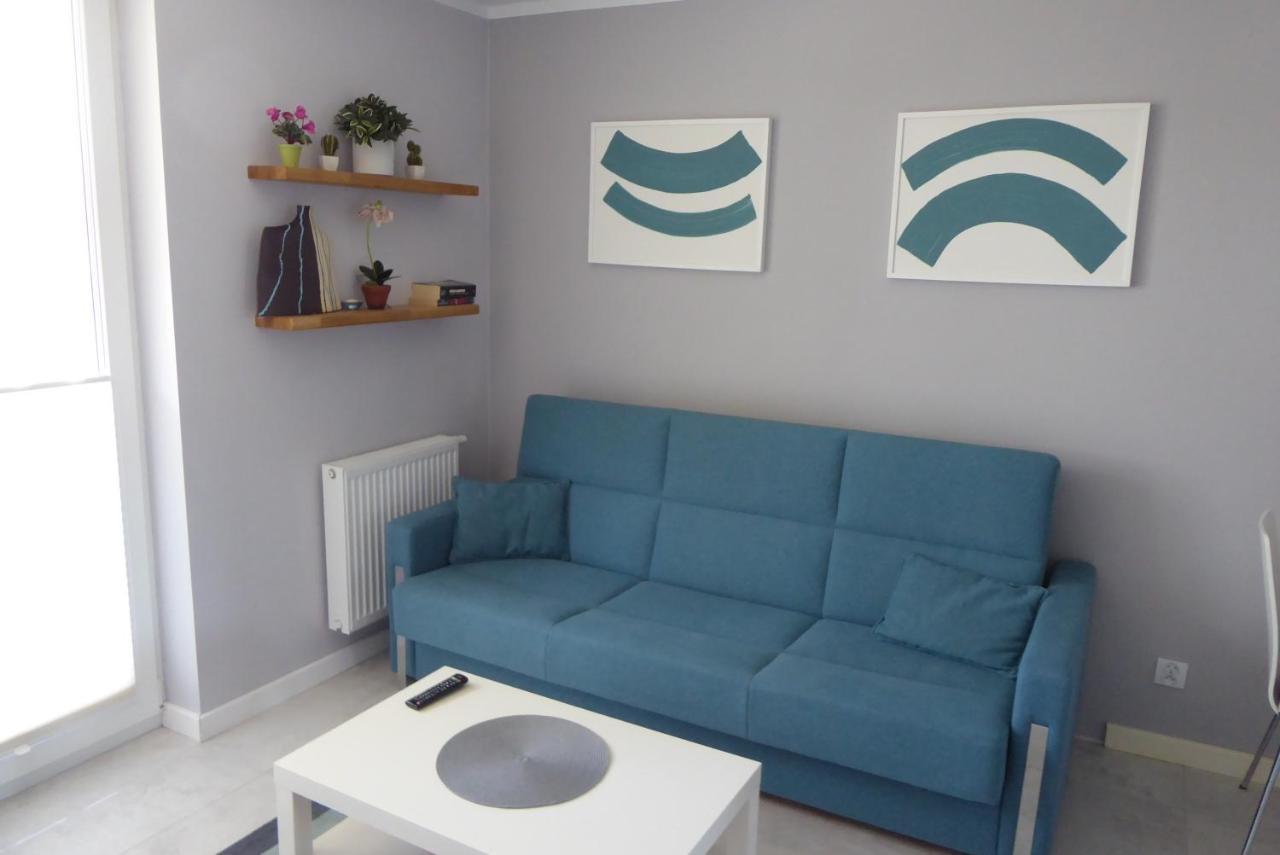 Dziwnowek Lesne Tarasy Blue Apartment ภายนอก รูปภาพ